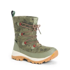 Muck Women's Nomadic Sport AGAT Lace Boot - Olive/Camo