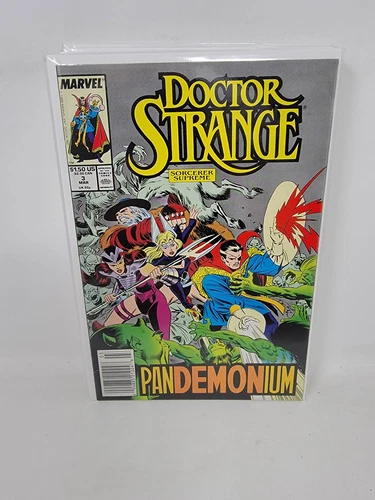 DOCTOR STRANGE: SORCERER SUPREME #3 MARVEL COMICS *1989* NEWSSTAND 8.5