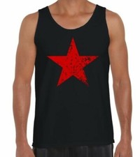 Comunista Stella Cuba Uomo Canotta Maglia - Karl Marx che Guevara T-Shirt