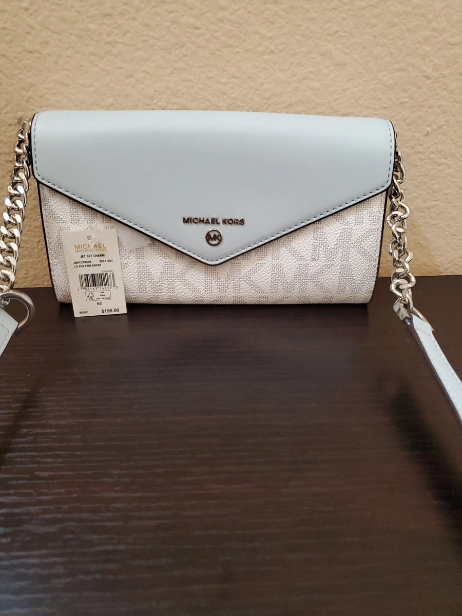 Michael Kors Jet Set Charm Leather Phone Crossbody 