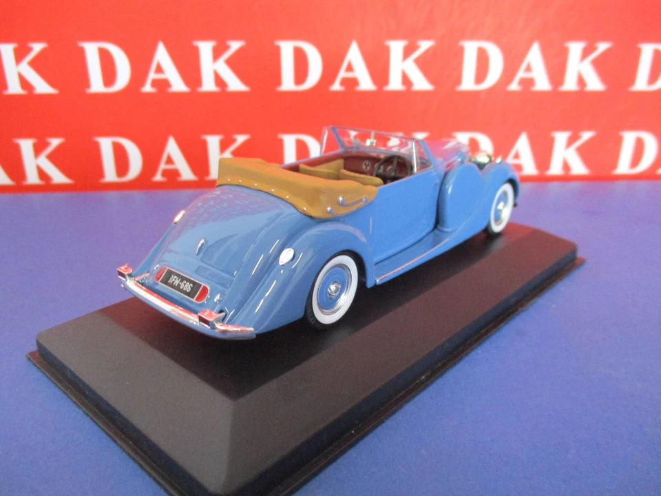 Die cast 1/43 Modellino Auto Lagonda LG6 Drophead Coupe 1938 by Ixo - Immagine 3 di 4