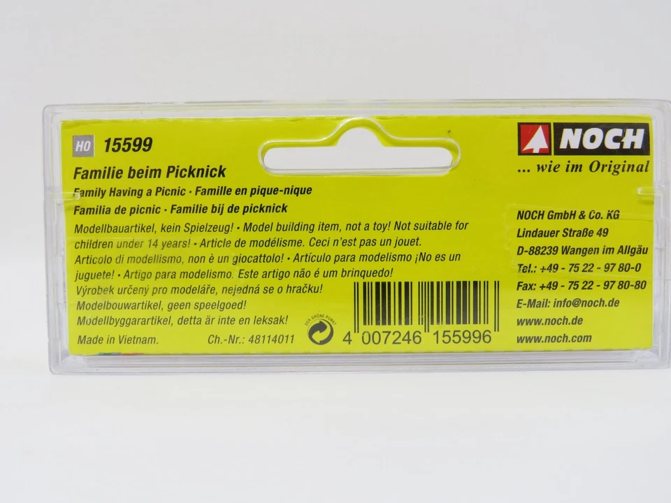 Juego de figuras Still HO 15599 paraguas de picnic familiar Park Goers perro niños personas Foto 4 de 4