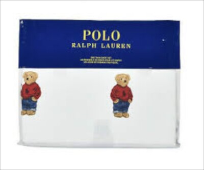 polo bear sheet set