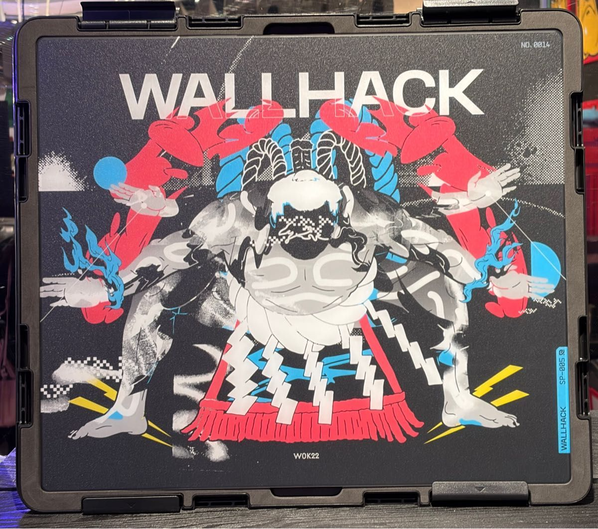 WALLHACK Shibuya Parco exclusive WOK22 Glass Mouse Pad SP-005