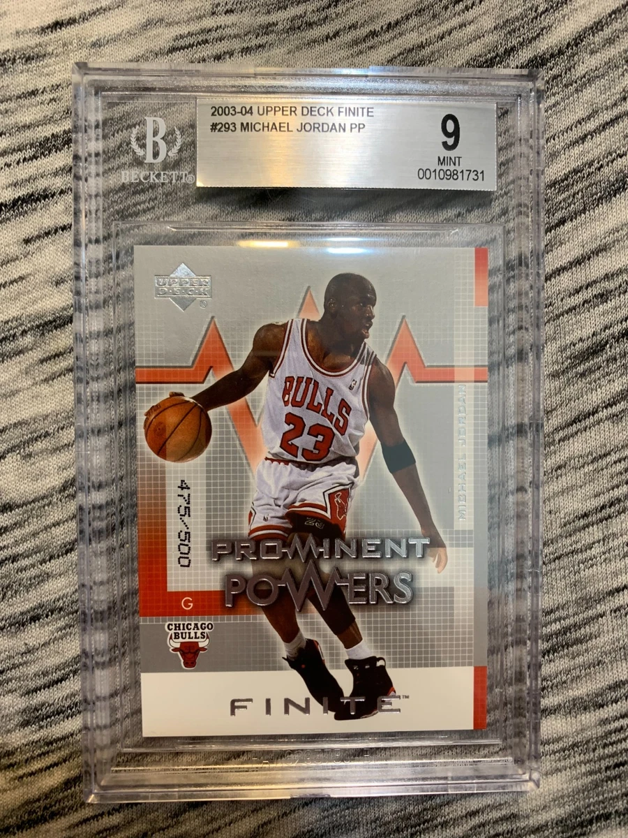 Michael Jordan 9 Graded Basketball Sports Trading Cards