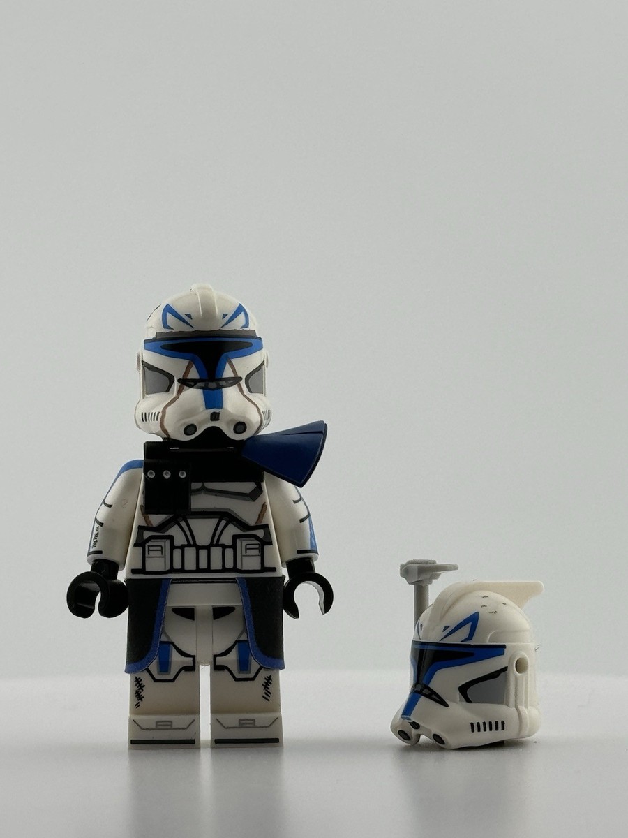 Lego Star Wars Grandpa Clone Customs GCC Arc Captain Rex W/ Smiley