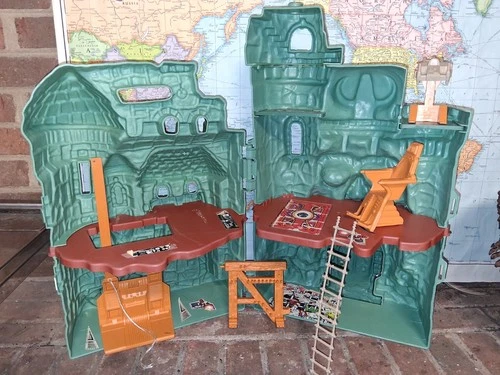 VTG MOTU CASTLE GRAYSKULL Masters of the Universe He-Man 1981 Near Complete USA