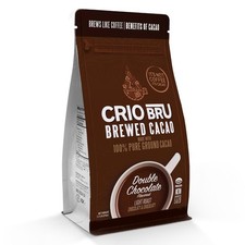 Crio Bru Brewed Cacao Doble Chocolate Ligero Asado - 1.5 Libras (Paquete de 1)