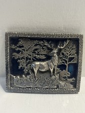 - Belt Buckle Elk Themed Western Country Cowboy Hunter