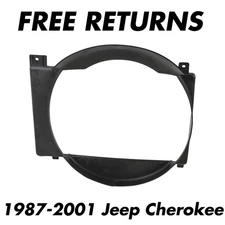 NEW Radiator Fan Shroud For 1987-2001 Jeep Cherokee