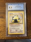 Pokémon TCG Snorlax First Edition Jungle Non Holo CGC 8.5