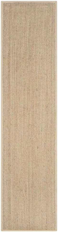 Natural Fiber Collection Runner Rug - 2'6" x 14', Natural & Beige, Seagrass, ... - Image 2 of 4