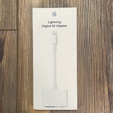 Genuine Apple Lightning to Digital AV Adapter MD826ZM/A New In Box