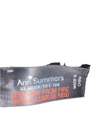  Ann Summers Basque 40E BLACK 