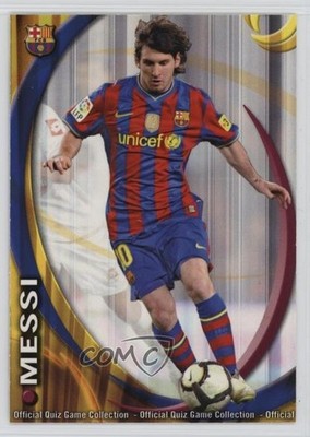 2010-11 Mundicromo Official Quiz Game Collection La Liga Lionel Messi #018 c4m
