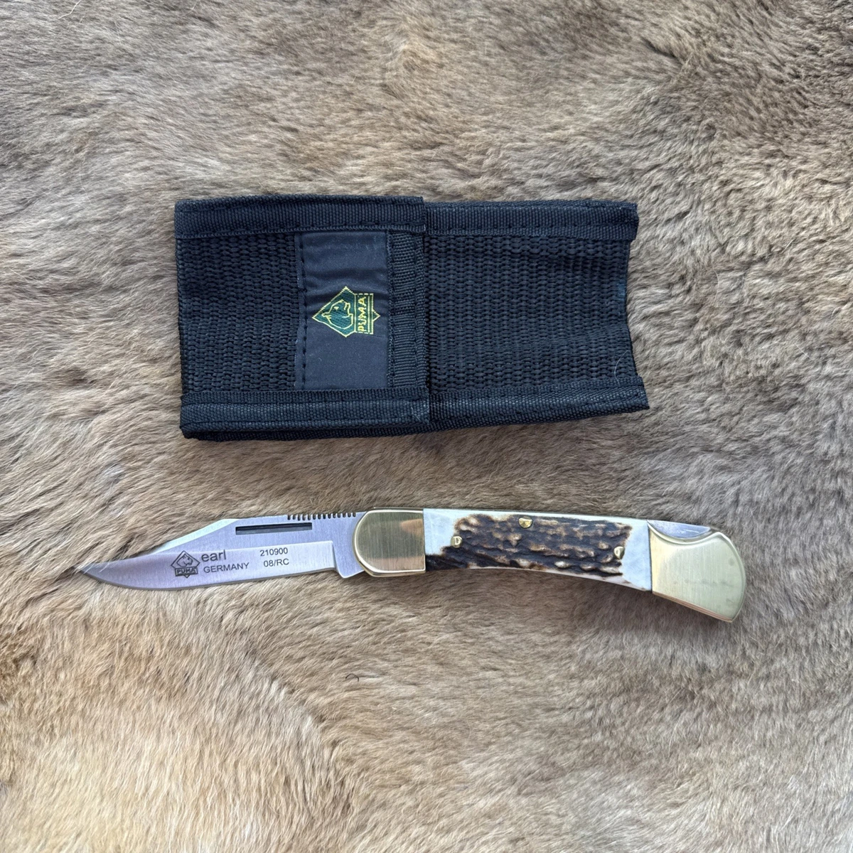 PUMA Plain Collectible Modern Factory Manufactured Fixed Blade