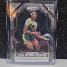 2025 Panini Prizm WNBA Fearless Dominique Malonga Rookie #14 Seattle Storm