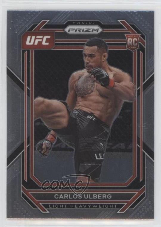 2023 Panini Prizm UFC Carlos Ulberg #134 Rookie RC lw9