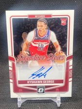 2024-25 Panini Optic Basketball Kyshawn George Signature Series Auto RC #SS-KYS