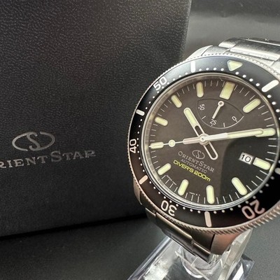 Excellent ORIENT STAR RK-AU0309B F6N4 Diver's from JAPAN