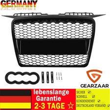 Kühlergrill Waben Grill Schwarz hochglanz passt für Audi A3 8P 03-08 auch RS3