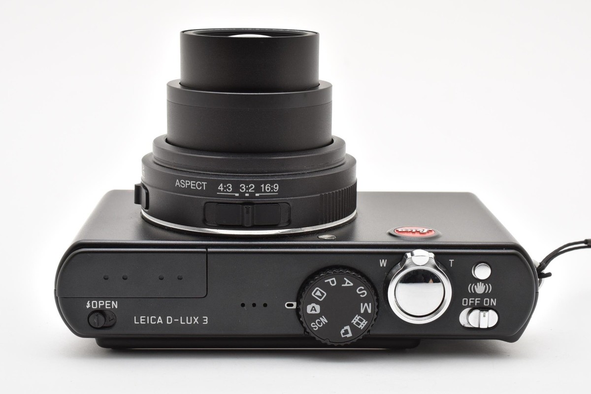 Leica D-LUX3 Black 4x Zoom Compact Digital Camera From Japan #F147