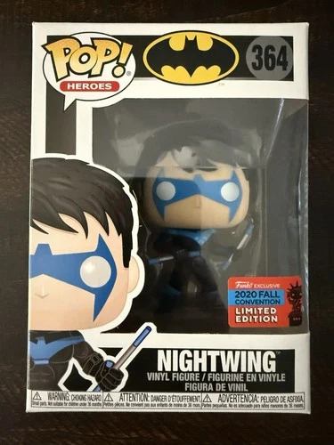 **Funko Pop! Batman Nightwing 364 NYCC Limited Edition Exclusive Vinyl Figure**