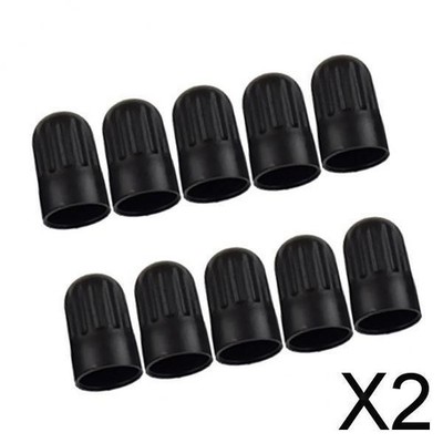 2x 10 Stück schwarz 17mm RDKS Reifen Ventilschaft lange Kappen Abdeckung für TR20008