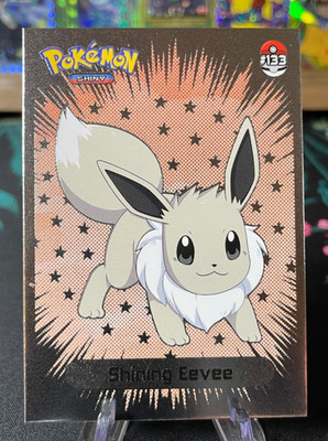   SHINING EEVEE Non-TCG 2024 SHINY POKEMON Card Kanto Peru Foil NM  