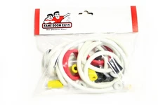 Williams Bad Cats Pinball Machine Replacement Repair Rubber Ring Kit White