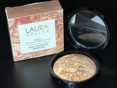 Laura Geller Baked Bronze-N-Brighten Bronzer ~ Roman Holiday ~ 0.28oz / 8g ~ NIB
