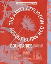 August Burns Red The Spring Horizons Tour 2026 Poster