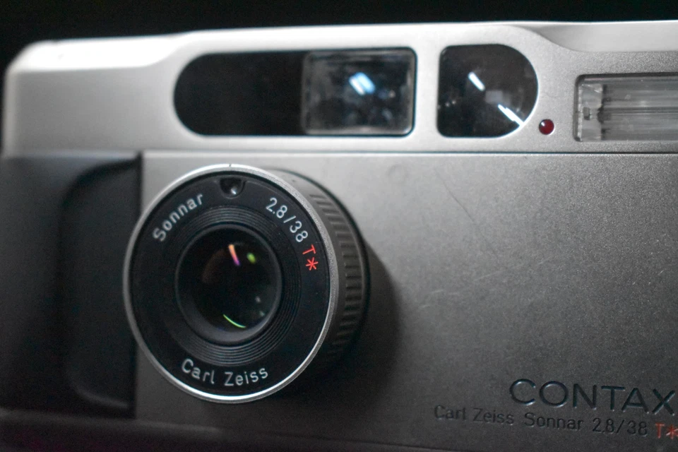 All Works [US Duty Paid] Contax T2 Titan Silver Point & Shoot 35mm Film Camera