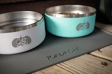 Toadfish 1081 Non-tipping Dog Bowl - Graphite