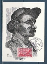 carte  1er jour  congrès des sociétés philatéliques  mines  62 Lens   1970