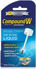 Compound W Fast Acting Liquid | Salicylic Acid Wart Remover | 0.31 FL OZ