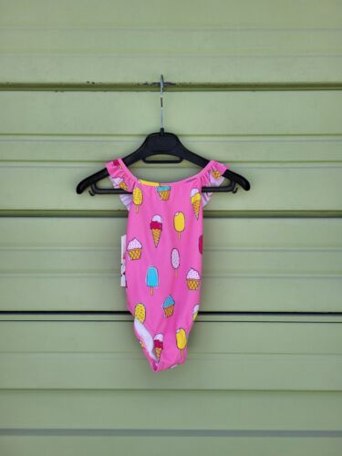 ZARA Baby Girl PINK SWIMSUIT WITH ICE CREAM Size 2 3 YEARS 98 cm