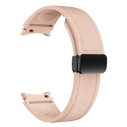 No Gap Leather Strap for Samsung Galaxy Watch 7 FE 6 5 4 40mm 44mm Silicone Band - Picture 197 of 209