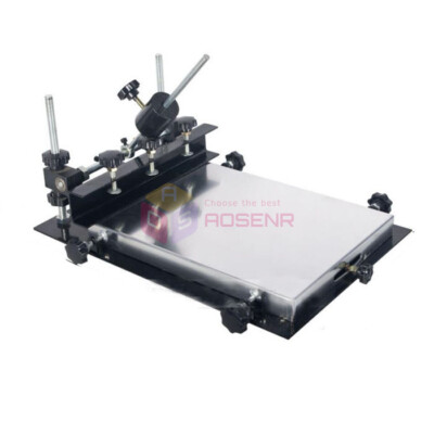 New Good 440x320mm Manual Solder Paste Printer,PCB SMT Stencil Printer M Size