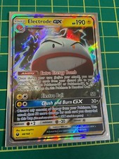 2018 Pokemon Electrode Gx 48/168 Holo Celestial Storm on eBay