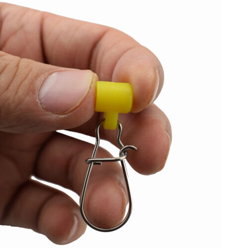 40 Angelschnur Sinker Rutsche drehbar hochfest Sinker Schieberegler Snap Clip Tackle - Bild 2 von 33