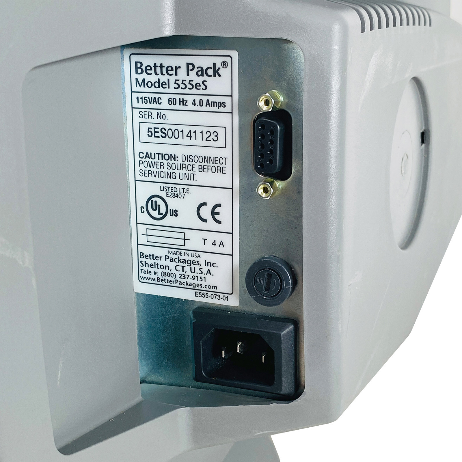 Better Pack 555ES Electronic Kraft Paper Tape Dispenser Machine AsIs eBay