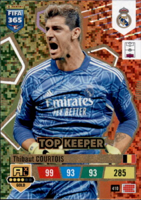 Fifa 365 Adrenalyn XL 2023 - 410 - Thibaut Courtois - Top Keeper