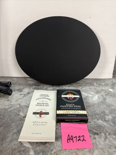 14” X 11” Magnetic Wall Chalkboard Sign With 6 Liquid Chalk Markers