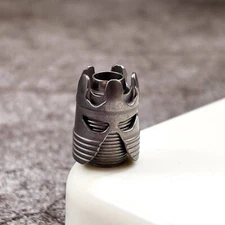 Titanium Alloy Knife Lanyard Bead Paracord End Pendant Charm DIY Zip Pull