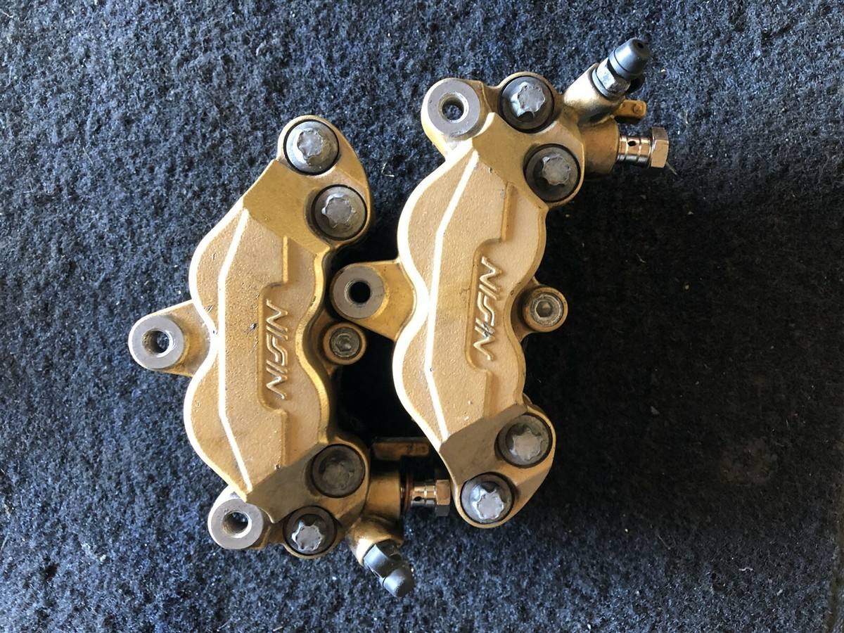 フロッピー Kawasaki Z 1000 Z1000 ZR1000 03 04 05 06 OEM Front Brake Calipers