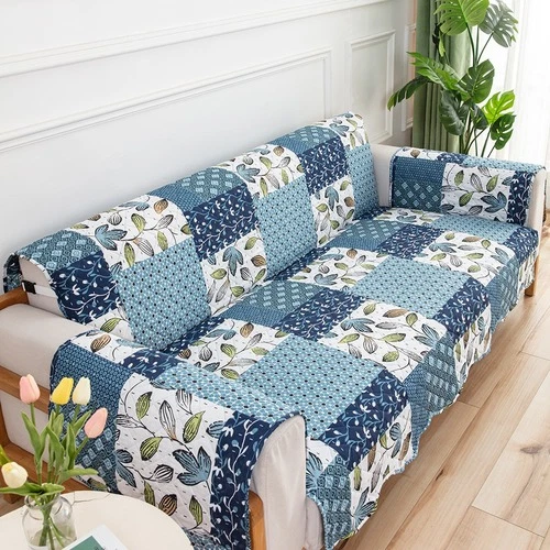 Printed Sofa Cover 1seater 2seater 3seater Pet Slipcover Plaid Floral Sofa Cover - Bild 9 von 15