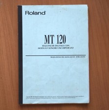 ROLAND MT-120 Manuale d'uso in italiano - Istruzioni - Manuale utente