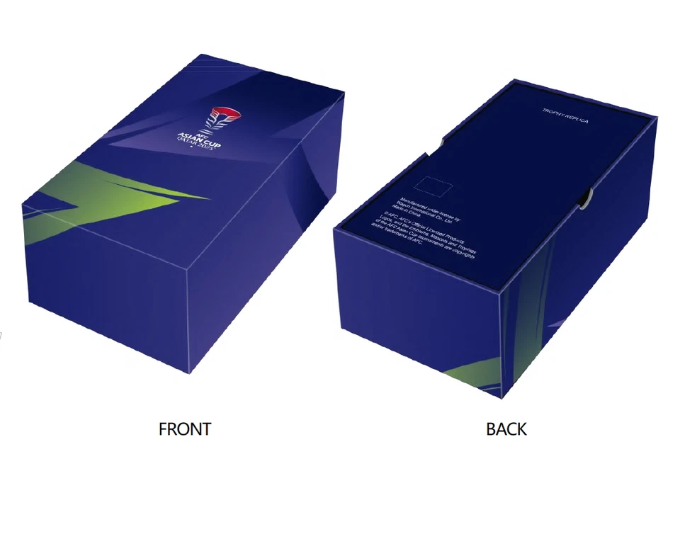 AFC COPA ASIÁTICA QATAR 2023 Trofeo Réplica 150mm - Producto Licencia Oficial Foto 4 de 4