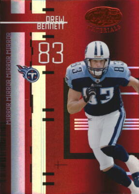 2005 Leaf Certified Materials Mirror Red #114 Drew Bennett /100 - NM-MT